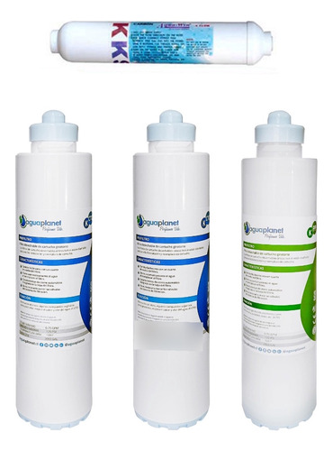 Pack Recambio Osmosis Inversa Twist-in 12 Meses - Aguaplanet