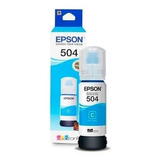 Tinta Epson T504220 Cyan Ecotank Tinta Continua