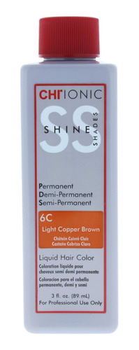 Tinte Liquido Profesional Shine + Peroxido 20vol Chi 89ml