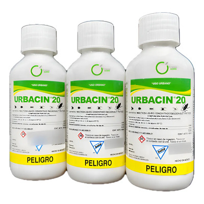 Urbacin 20 Insecticida Urbano Cipermetrina 100 Ml Pack 3 Pza | Envío gratis