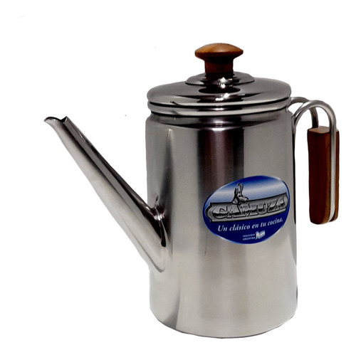 Cafetero 1.3 Lts Acero Inoxidable Le Cheff Gamuza Nacional