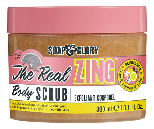 Soap & Glory The Real Zing Body Scrub - Exfoliante De Azúc.