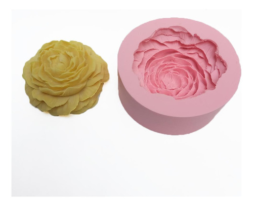 Molde Forma Sabonete Vela Silicone Flor Soap