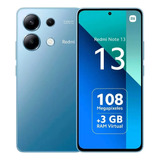 Celular Xiaomi Redmi Note 13 128gb 6g Ram Azul Nfc Global