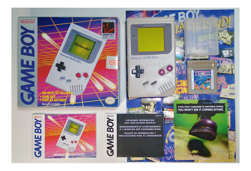 Nintendo Game Boy (clásico) ¡impecable! En Caja + Manuales