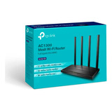 Roteador Wireless Gigabit Ac1300 Archer C6 V4 Preto Tp-link 