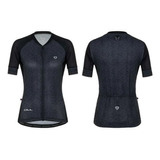 Jersey Ciclismo M/c Mujer Gw Owl Negro