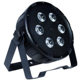 Tacho Led Proton 6x12w Reales Rojo Azul Verde Blanco Ambar Uv Original Nebula 6 Tecshow Luces Dj