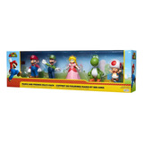 Muñeco Super Mario Y Amigos Set X5 Figuras 7cm 40504