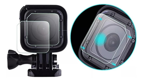 Lamina De Vidrio Protectora Gopro Hero 4/5 Session