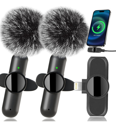 Microfonos Inalambricos Solapa Profesionales Para iPhone X2