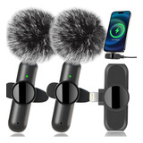 Microfonos Inalambricos Solapa Profesionales Para iPhone X2
