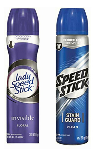 Lady Speed Stick Antitranspirante Floral Fresh Aerosol 91g