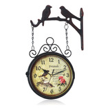 Reloj De Pared Lateral Retro Antiguo Station Clock Europ