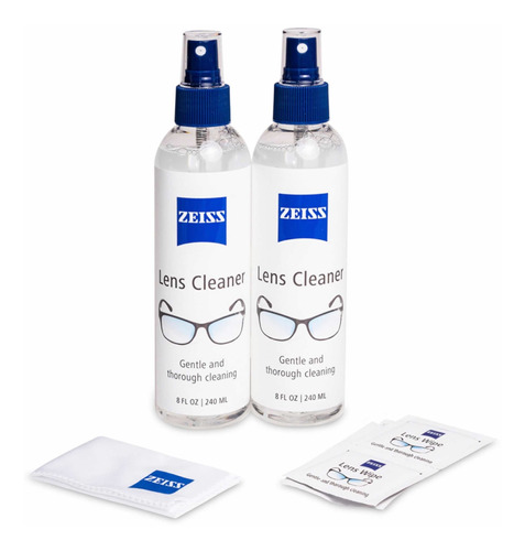 Zeiss Lens Cleaner Kit Limpieza De Lentes 2pack (240ml C/u)