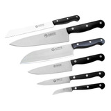 Set X6 Cuchillos Profesionales Boker Arbolito Local Liniers