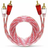 Cabo Coaxial Rca Stetsom 1 Metro Banhado A Ouro