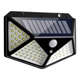 Lámpara Solar De 100 Led Con Sensor De Movimiento