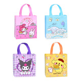 12 Bolsas Para Dulces Kuromi Cinnamoroll Fiesta Cumpleaños