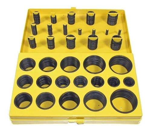 Juego Orings De Goma 419 Piezas Sistema Metrico Kit