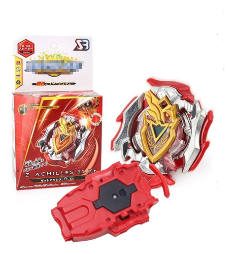 Beyblade Burst Z Achilles Con Lanzador De Cuerda