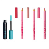 Kit Maquiagem Dia A Dia Avon 03 Lapis Olhos 1 Mascara Cilio