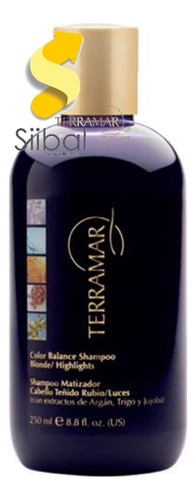  Shampoo Matizador Terramar Cabello Teñido Rubio/luces 250 Ml