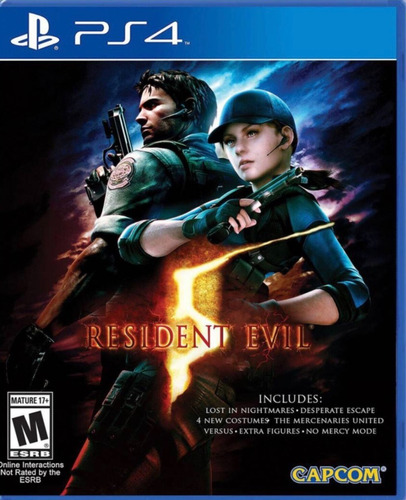 Resident Evil 5 Ps4 Envío Gratis Nuevo Sellado Juego Físico