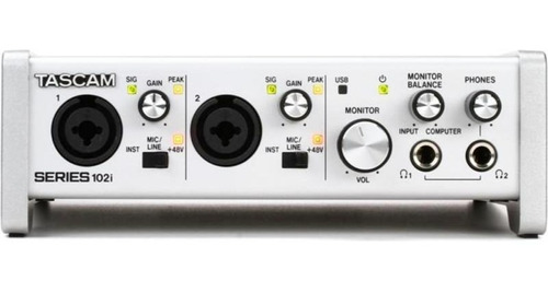 Interfaz Audio Midi Series 102i Tascam