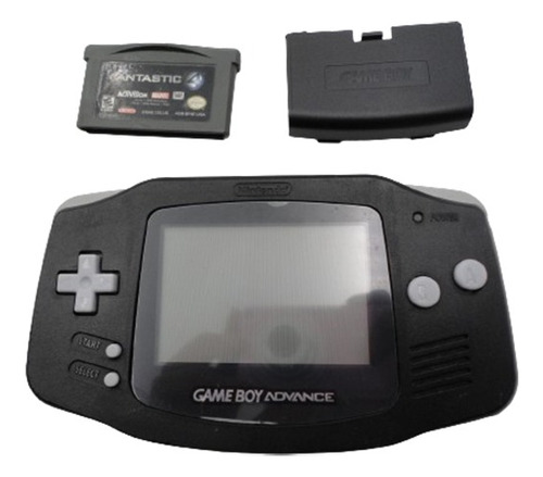 Nintendo Game Boy Advance Negro Tapa Y Juego Gba