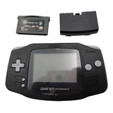 Nintendo Game Boy Advance Negro Tapa Y Juego Gba