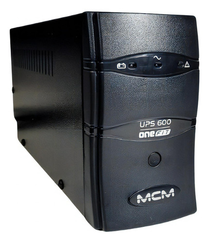 Nobreak Mcm Ups 600va One Fit 3.1 Bivolt Ups0266 Cor Preto