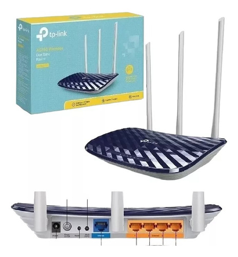 Router Repetidor 733mbps Wifi 5ghz Inalámbrico Banda Dual