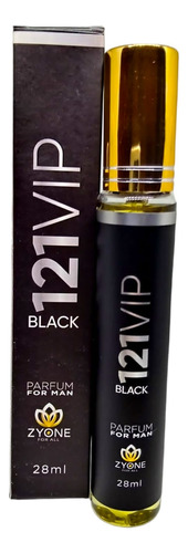 Perfume Zyone 121 Vip Black 28ml - Eau De Parfum-grife-importado