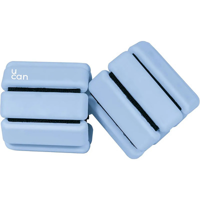 Ucan Polainas Pesas De Tobillos Y Muñecas, Silicon, 500g Color Azul Acero | Envío gratis