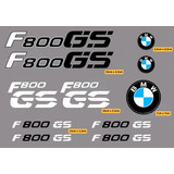 Kit De Adesivos Emblema Compatível Com F800gs Gs04 Cor F 800gs