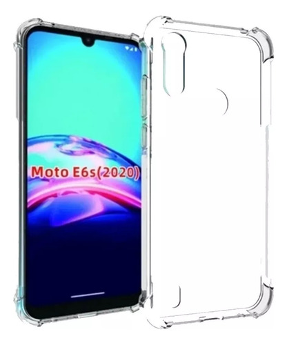 Funda Antishock Tpu Para Motorola E6s E6i + Templado 9h