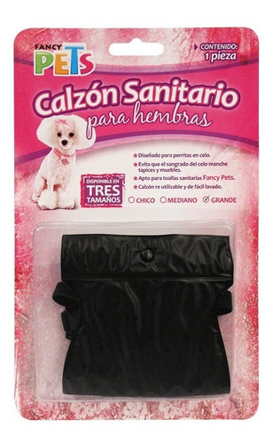 Calzon Para Toalla Sanitaria Med Para Perro Fl1903