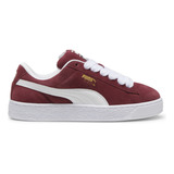 Zapatillas Puma Suede Xl Sportstyle Unisex Moda Bordó