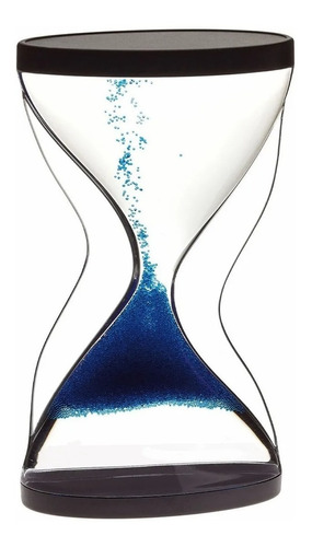 Temporizador, Reloj De Arena Azul Decorativo, 18.6008.06