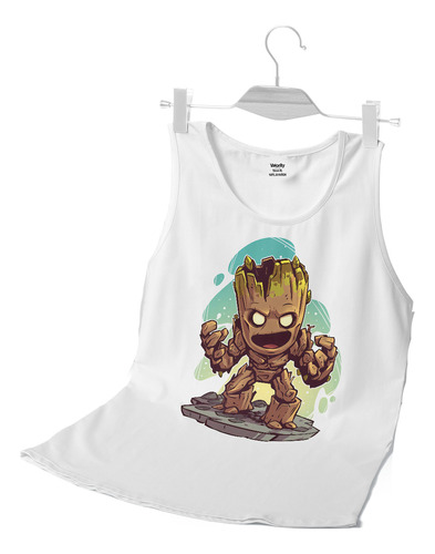 Polera Musculosa Chibi Groot