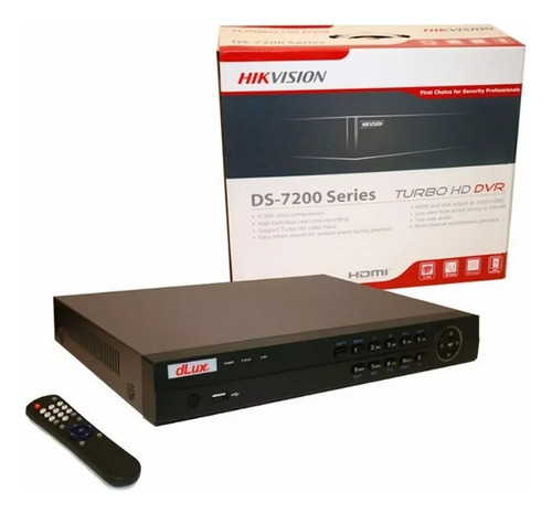 Dvr Hikvision Dlux 16ch Full Hd 1080p Rs232