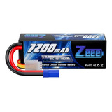 Bateria Lipo 14.8v 7200mah 80c 4s T Plug Zeee