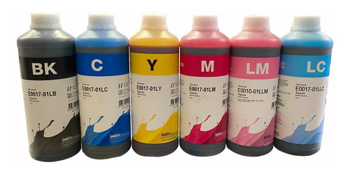 Pack 6 Litros De Tinta Inktec Para Epson L120 L200 L210 L355