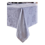 Toalha De Mesa Jacquard Lisa -  8 Lugares 1,40m X 2,80m