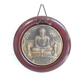 Quadro O Grande Buda Budha Resina 3d - Decore Sua Meditação 