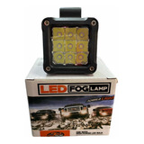 Faro Universal Auxiliar Cuadrado Chico 9 Led 15w