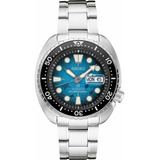 Reloj Hombre Seiko Srpe39 Automático Pulso Plateado En Acero