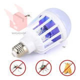 Lámpara Led E27 Mata Moscas Mosquitos Killer Foco Luz Led