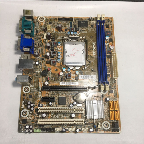 Placa Mãe Pegatron Modelo Ipmh61r2 Lga 1155 Ddr 3